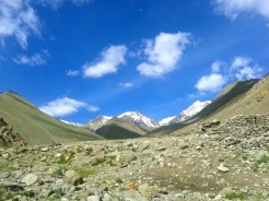The view of Stok from afar.
