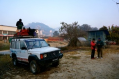 Jeep from Kathmandu to Chame