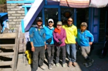 The Team After Completing the climb